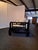 Late 20th Century Japanese Black Lacquered Chinoiserie Love Seat For Sale - Image 4 of 6