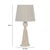 Samba White Cotton Tassel String Table Lamp For Sale In Los Angeles - Image 6 of 7
