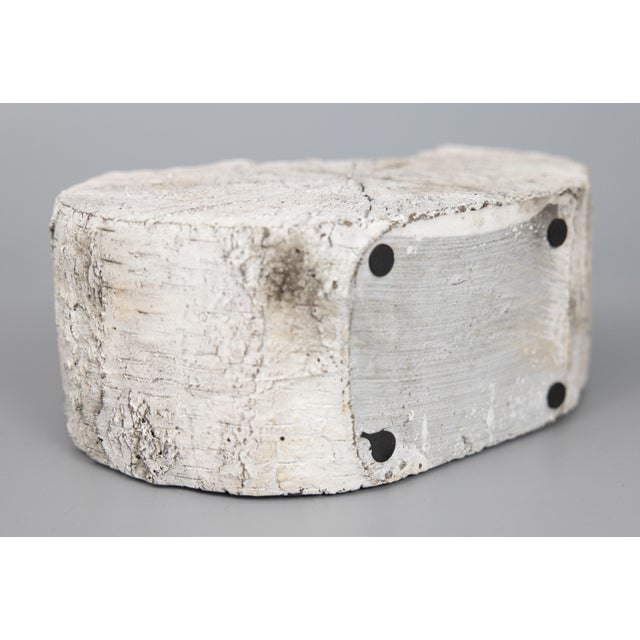 Sculpture Materials Vintage French Faux Bois Planter For Sale - Image 7 of 8