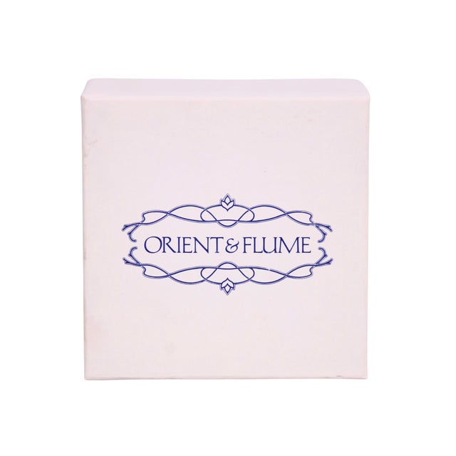 Orient & Flume Pink Sobralia Orchid Blown Glass Paperweight For Sale In Chicago - Image 6 of 6