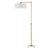 Brass Finish Floor Lamp For Sale In Sacramento - Image 6 of 7