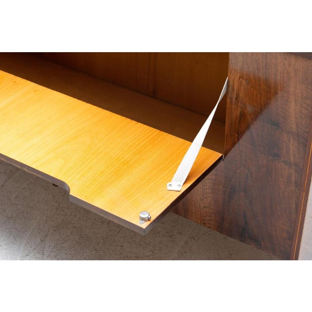 1960s Mid-Century Modern Walnut Dressser attributed to František Jirák for Tatra, Czechoslovakia, 1960s For Sale - Image 5 of 18