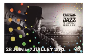 2013 Original Poster, Festival International De Jazz De Montréal
