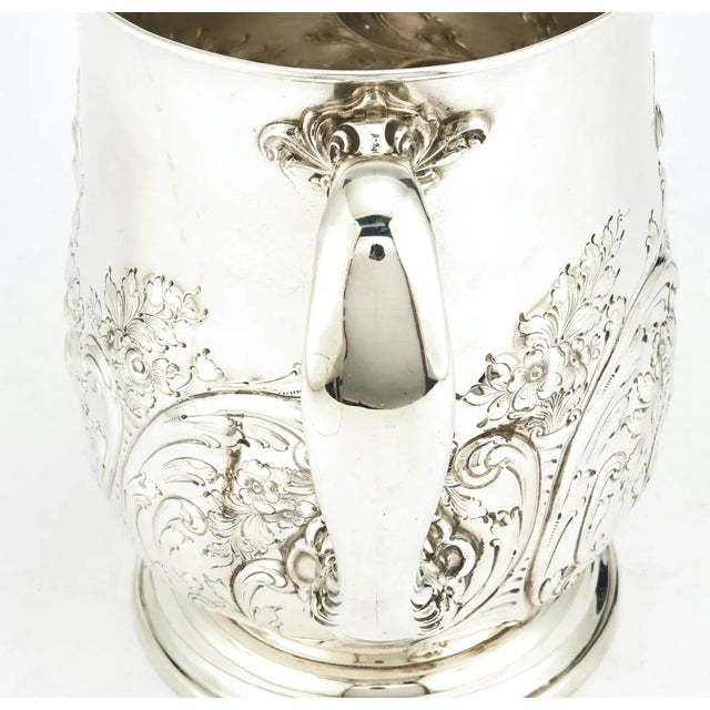 Gold Early 20th Century Sterling Silver / Gold Wash Interior Two Handled Vase For Sale - Image 8 of 10