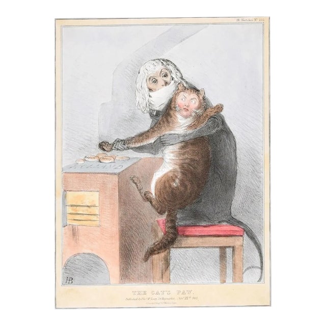 The Cat's Paw – Reform Bill! - Lithograph by J. Doyle - 1831 1831 For Sale