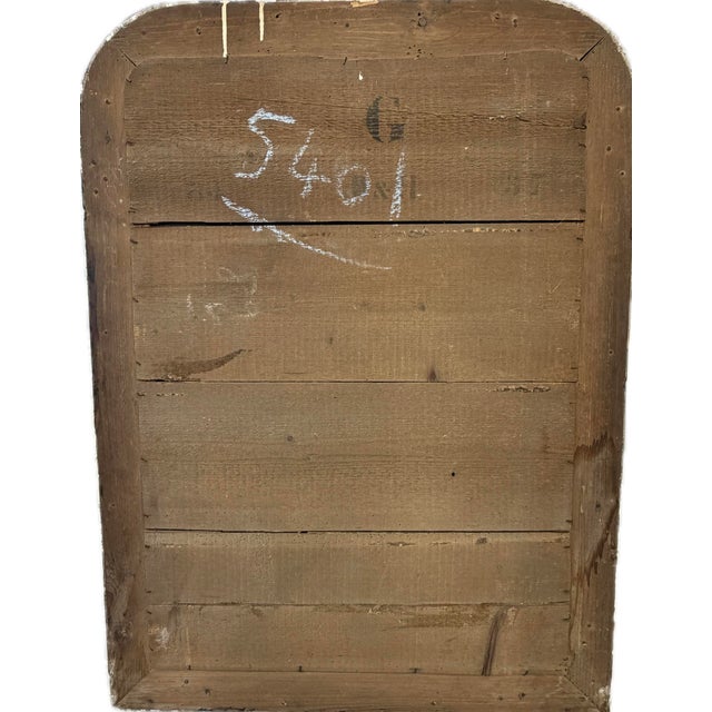 Wood 19th C French Louis Philippe Giltwood Mirror 31 X 41 For Sale - Image 7 of 7