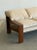Mid-Century Modern Mid 20th Century Loveseat in Linear Velvet For Sale - Image 3 of 11