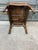 1970s Split Bamboo Rising Sun Side Table For Sale - Image 11 of 12