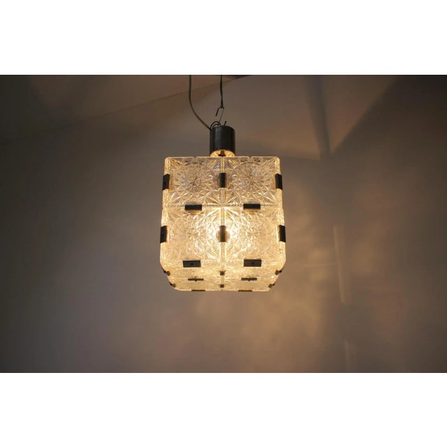 Mid-Century Pendant from Kamenický Šenov, 1970s For Sale - Image 8 of 10