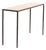 A Parchment and Iron Console in the Manner of Jean-Michel Frank For Sale