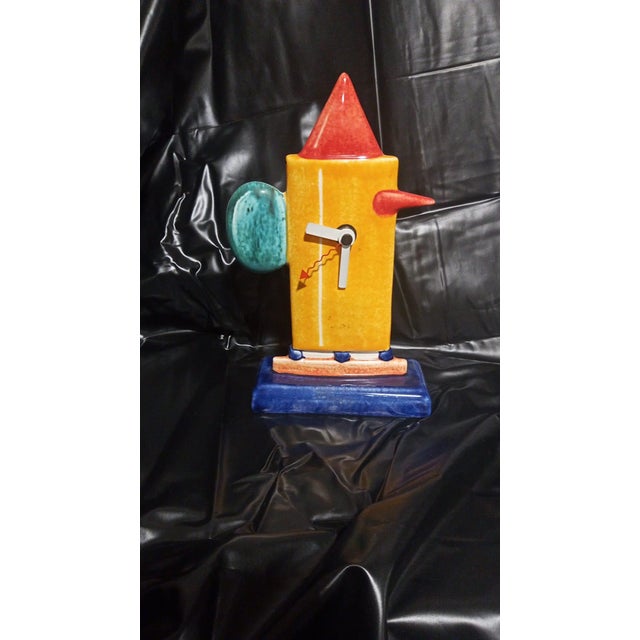 1990s Benlloch Ceramic Clocks, Manises, Spain, 1990s, Set of 4 For Sale - Image 5 of 7