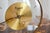 1930s Vintage Art Deco 8-Day Glass and Brass Mantel Clock from Bayard, France, 1930s For Sale - Image 5 of 7