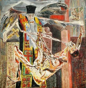Nicholas Sperakis "Absolution" Painting