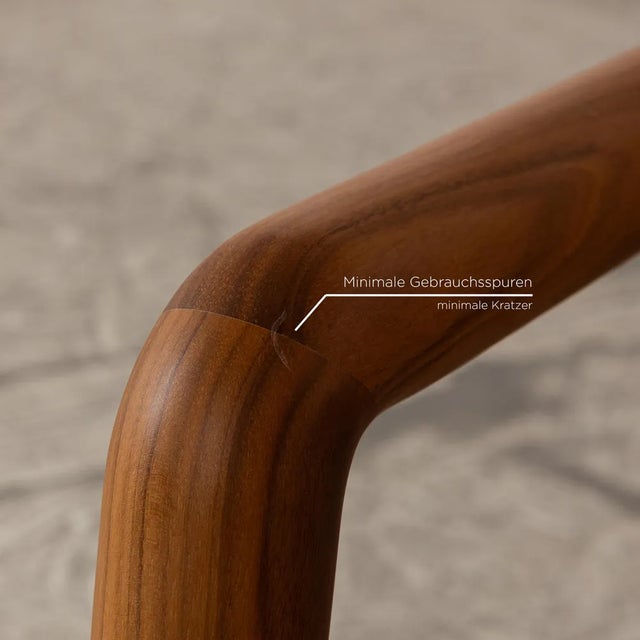 Crono Lounge Chair in Grey Fabric and Wood from Flexform For Sale - Image 6 of 12