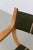 Danish Kurul Armchair in Oak and Striped Green Wool by Henning Kjærnulf, 1960s For Sale - Image 6 of 18