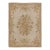 Antique 20th Century Hooked Rug in Beige With Garden Bouquet Design - Rug & Kilim For Sale