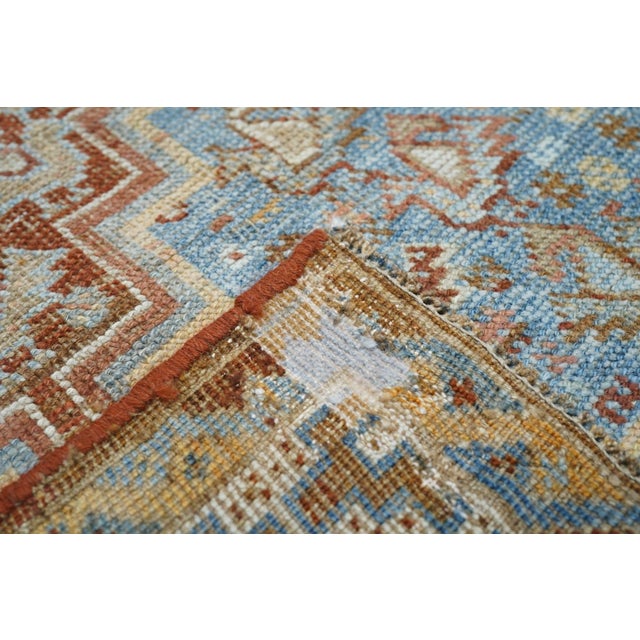 Antique Persian Shiraz Rug 3'1'' X 4'9'' For Sale - Image 9 of 10