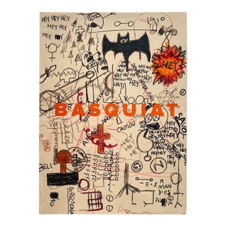 Jean Michel Basquiat " Hey Hey Hey " First Edition Large Hardcover Pop Art Book For Sale