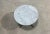 Calacatta Marble and Solid Bronze Base Side/End Table, 1970 For Sale - Image 9 of 11
