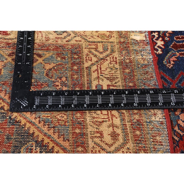Textile Late 19th Century Persian Malayer Rug, 03'00 X 20'01 For Sale - Image 7 of 10