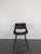 Chair in Black Imitation Leather by Louis Paolozzi for Zol, 1950s, in Very Good conditions. Designed 1950 to 1959