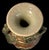 11+ In. Tall Vintage Japanese Tokoname-Yaki Style Pottery Vase Dark Green Glaze Dragon For Sale - Image 15 of 16
