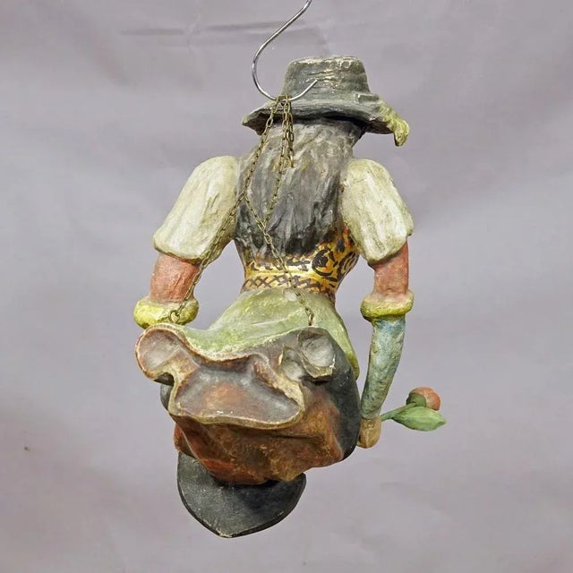 Hanging Piece of a Medieval Lady, 1900s For Sale - Image 11 of 12