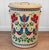 1960s Vintage Farmhouse Pennsylvania Dutch Tin Waste Garbage Can W/ Lid For Sale - Image 5 of 13