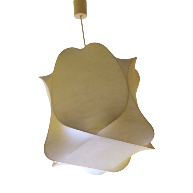 Cocoon Pendant Light by Achille Castiglioni, 1960s For Sale