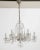 Twelve arms crystal chandelier with ornaments and opaline candlesticks, the crystal beads are all handcrafted that...