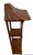 Chinoiserie Chinoiserie Pagoda Mahogany Three-Tier Wall Shelf For Sale - Image 3 of 12