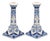 Hand-Painted Candlesticks from Royal Delft, Set of 2 For Sale - Image 9 of 9