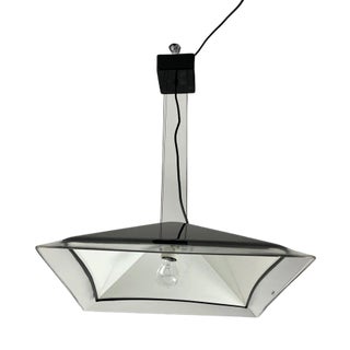 Italian Acrylic Glass Ceiling Lamp from iGuzzini, 1970s For Sale