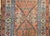 Antique Malayer Runner Rug, Hand-Knotted Wool, Geometric Pattern, 3x16, Terracotta & Ivory For Sale - Image 4 of 18