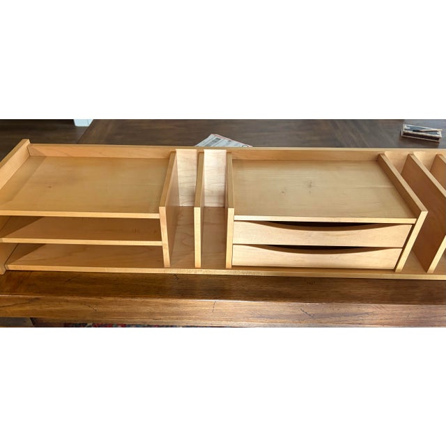 Late 20th Century Pedersen & Hansen Danish Modern Modular Teak Desk Organizer with Drawers For Sale - Image 9 of 13