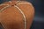 Vintage Czechoslovakian Upholstered Ottoman in the style of Halabala, 1950s For Sale - Image 4 of 8