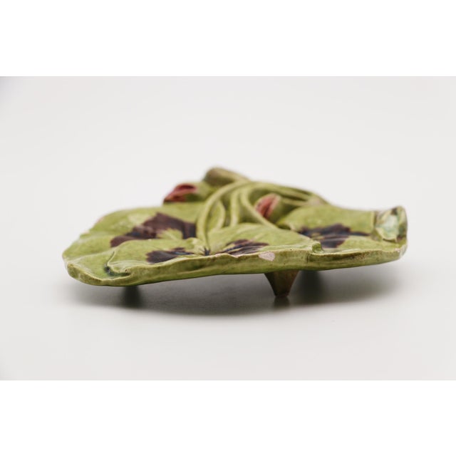 Date: 19th Century. Style: Portuguese Palissy Ware. Country: Portugal. Material: Glazed Earthenware. Marked: Jose A. Cunha...