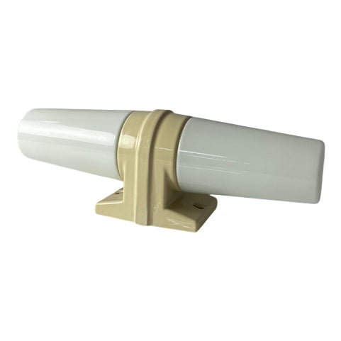 Model 6060 Wall Lamp in Cream by Sigvard Bernadotte for Ifö For Sale