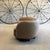 For your consideration, CB2 Muir Curved Sofa by Lawson-Fenning upholstered in a soft camel velvet with a distinctive...