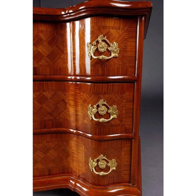 Brown 20th Century Style Baroque Commode For Sale - Image 8 of 11