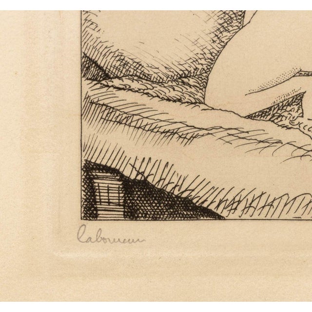 Jean-Emile Laboureur "Ovid Amores" Etching For Sale - Image 4 of 6