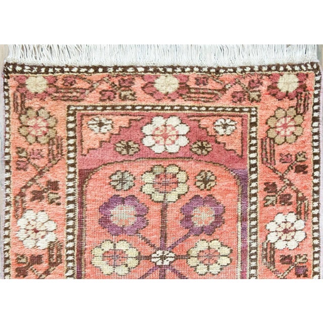 Early 20th Century Early 20th Century Central Asian Khotan Runner For Sale - Image 4 of 11