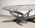 Charcoal Silas Seandel Brutalist Iron Torch Cut Cocktail Table For Sale - Image 8 of 18