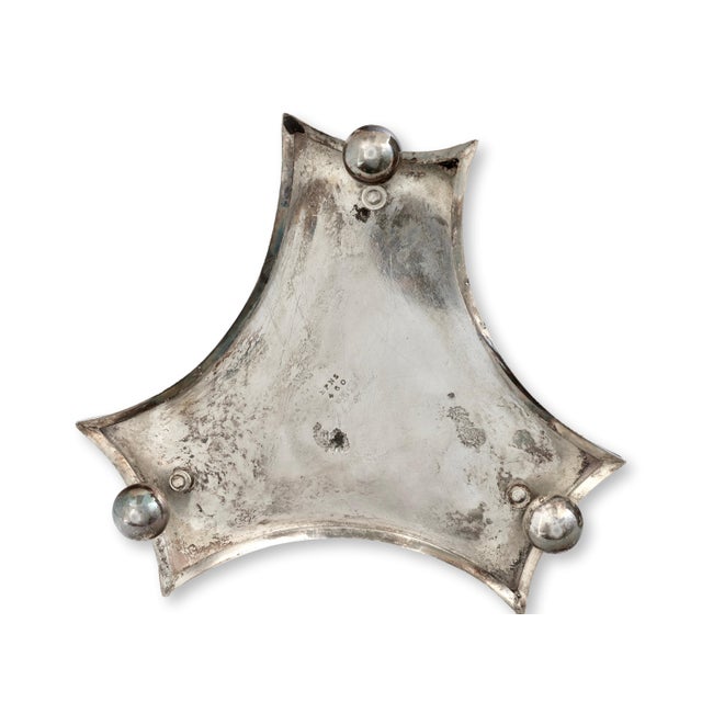 Victorian Stag's Head Silverplate & Glass Vase For Sale In Los Angeles - Image 6 of 7