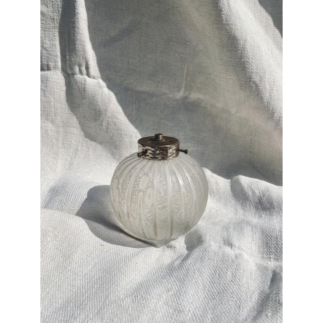 Glass Art Deco Glass Lamp Base by Daum Nancy, 1920s For Sale - Image 7 of 10