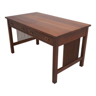 Stickley Arts & Crafts Mission Cherry Desk For Sale