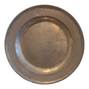 18th Century English Pewter Charger