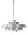 Vintage Nova Pendant Lamp in Aluminum by Jo Hammerborg for Fog and Mørup, 1963 For Sale