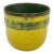 Mid-Century Italian Chartreuse "Foglia" Planter Attributed to Massimo Baldelli For Sale