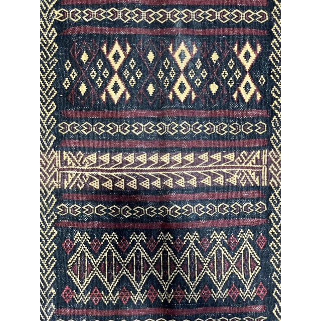 Handwoven Persian Kilim Runner 4'1" X 10'10" For Sale In Washington DC - Image 6 of 6
